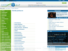 Tablet Screenshot of genetyczne.choroby.biz